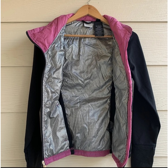 Harley-Davidson Pink Black convertible Jacket Vest size Small full zip Insulated - Picture 4 of 9